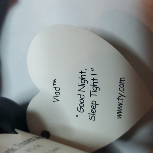 Halloween Ty Vlad Beanie Baby Attic Treasures Vintage, Bat Beanie Baby - Picture 6 of 6